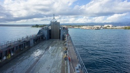 Army Reserve mariners sail over battle assembly