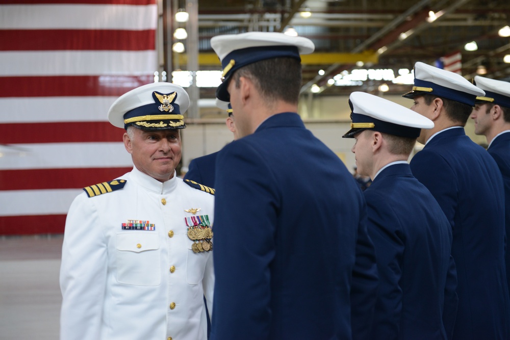 Coast Guard Air Station Kodiak holds change of command ceremony in Kodiak, Alaska