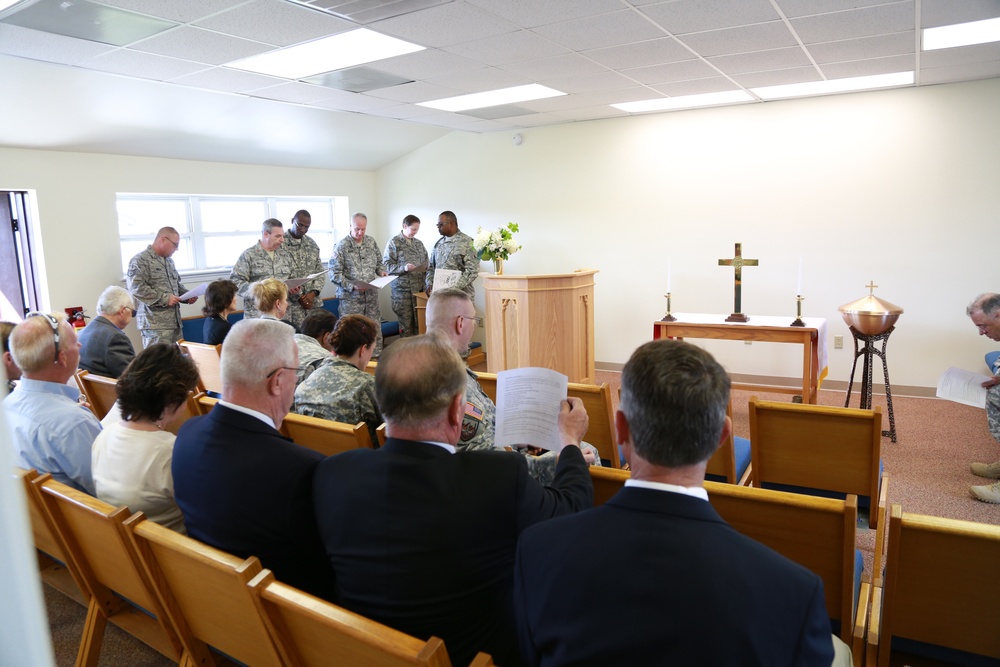 RTI Chapel ribbon cutting