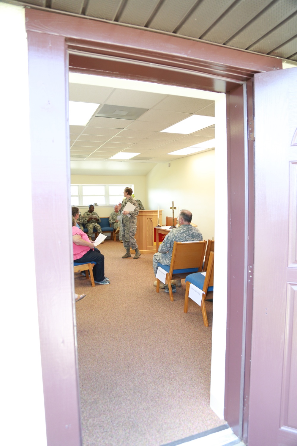 RTI Chapel ribbon cutting