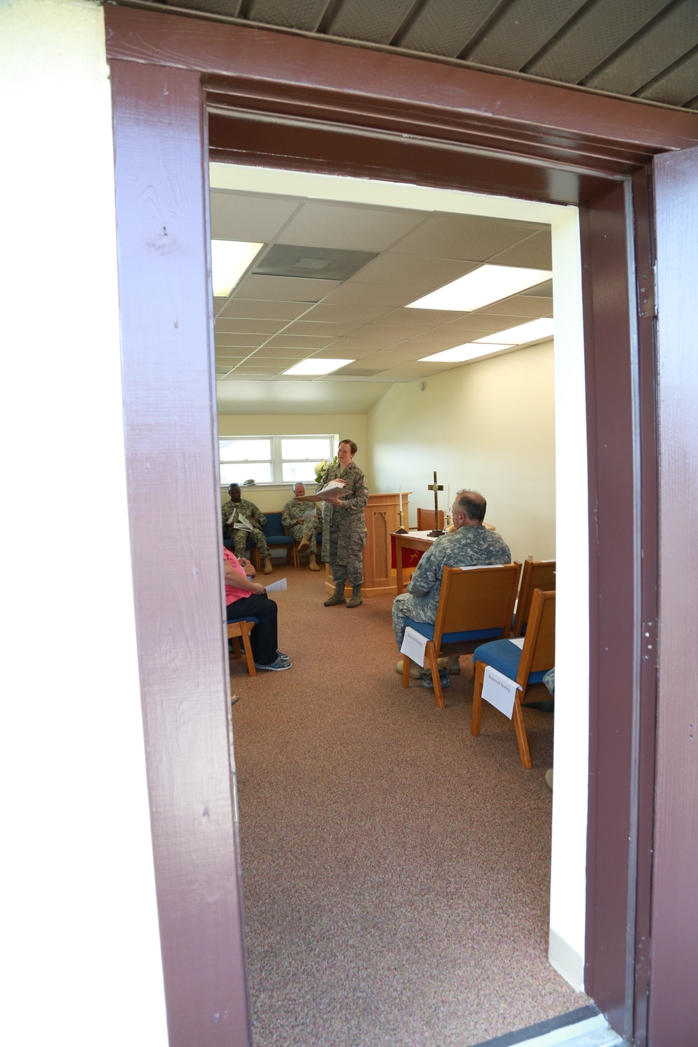 RTI Chapel ribbon cutting
