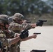 TACP and SFS Airmen at the range