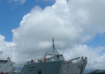 Army vessel departs on first trans-Pacific voyage in support of Pathways