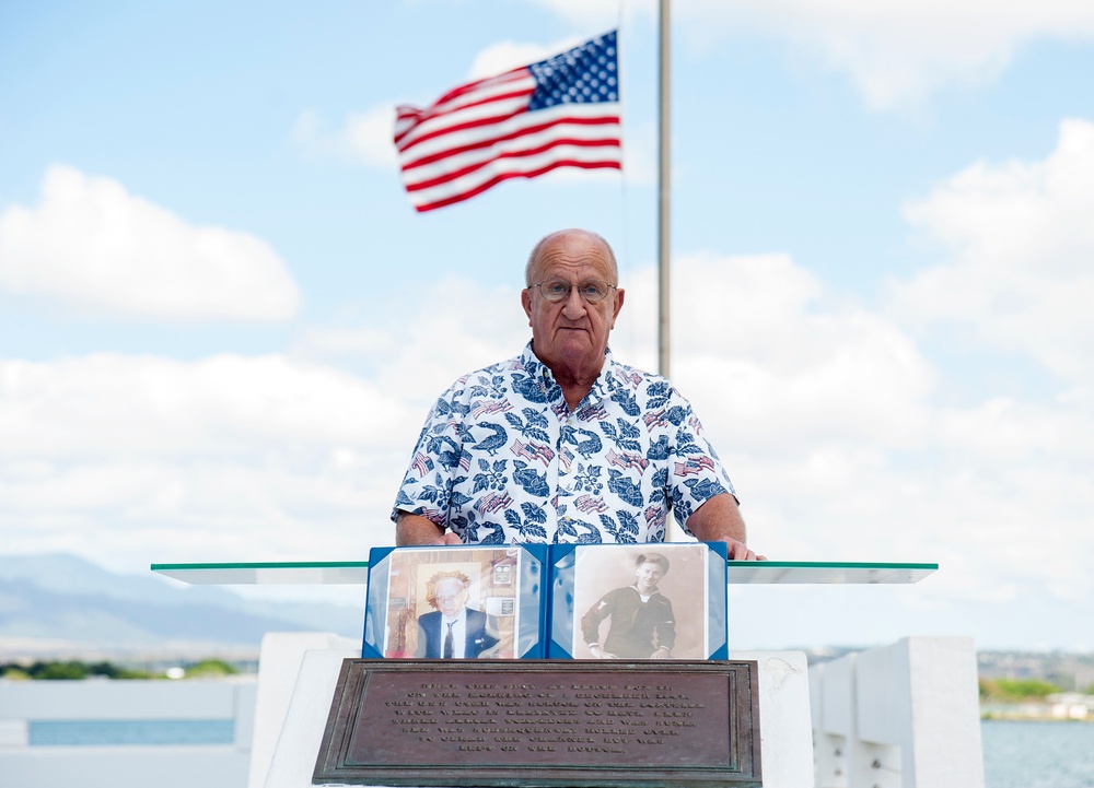 Pearl Harbor survivor returns to Hawaii to rest at USS Utah Memorial