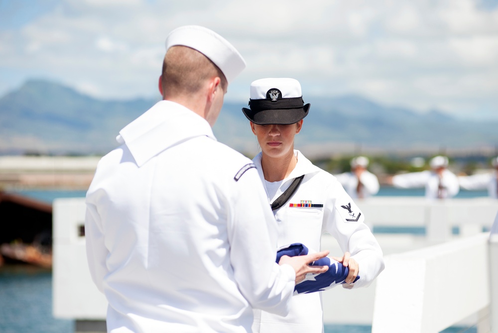 Pearl Harbor survivor returns to Hawaii to rest at USS Utah Memorial