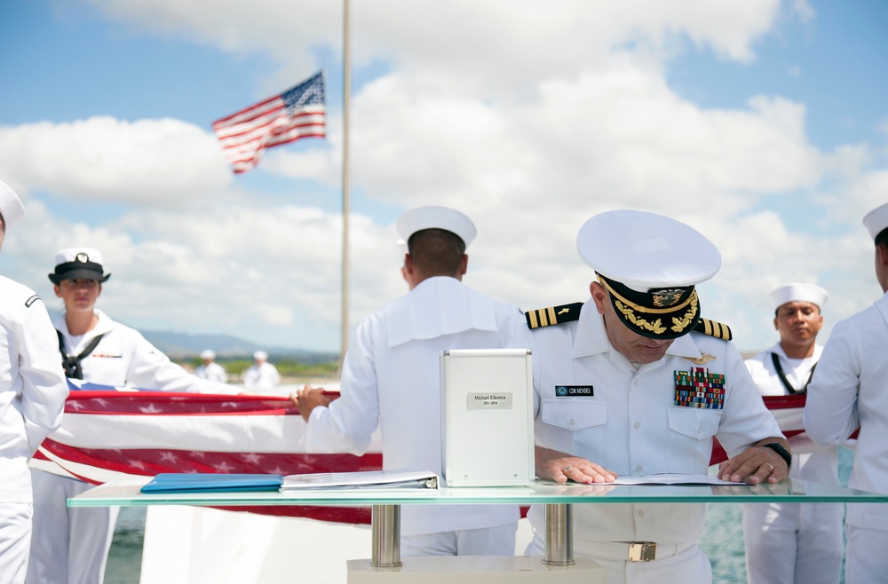 Pearl Harbor survivor returns to Hawaii to rest at USS Utah Memorial