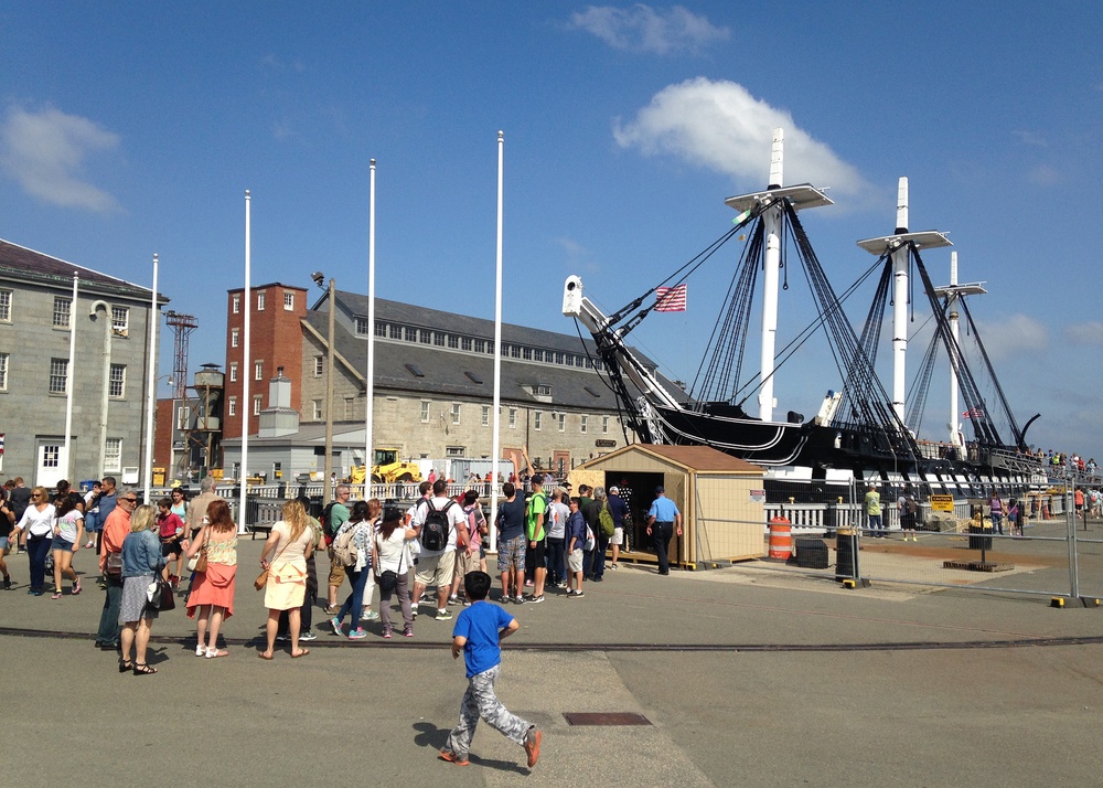 USS Constitution reopens