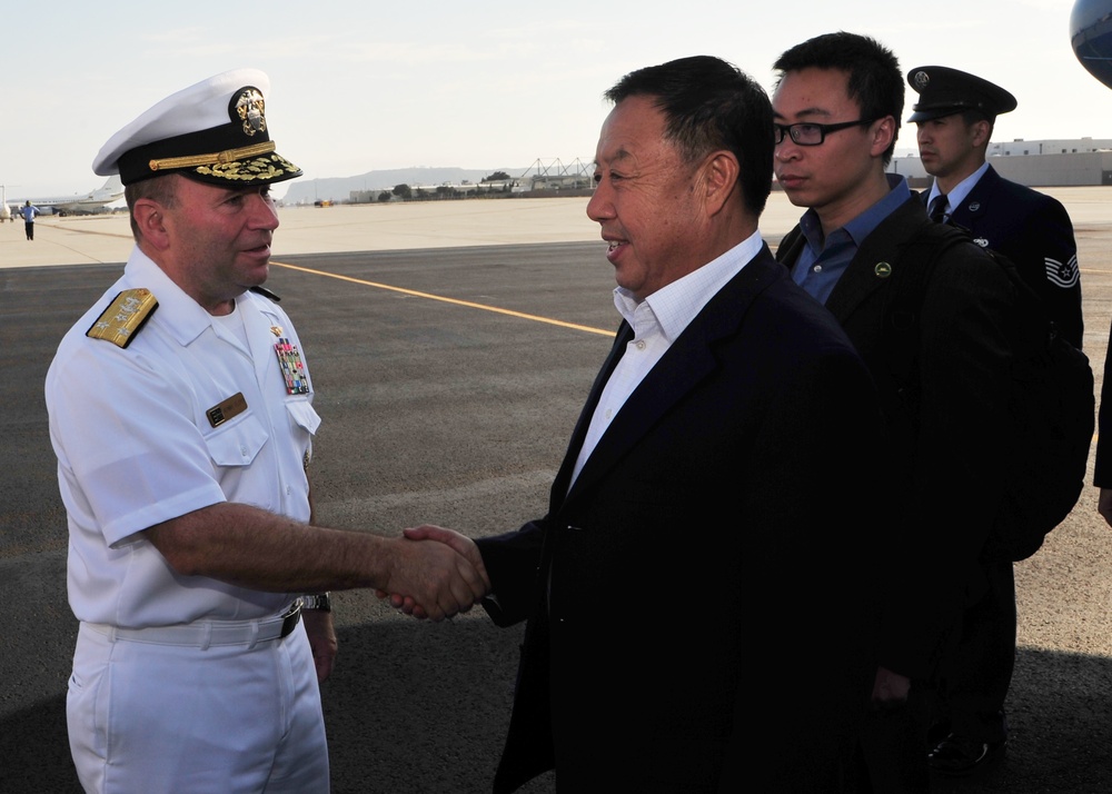 Arrival at Naval Air Station North Island