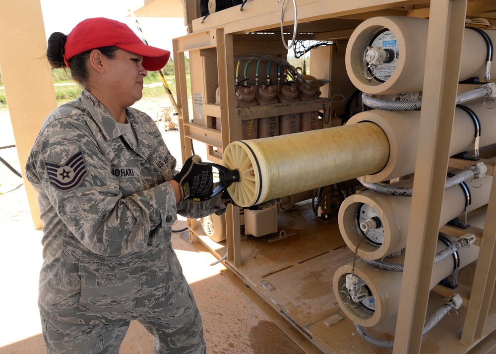 Drink up: Airmen train to purify warfighter water
