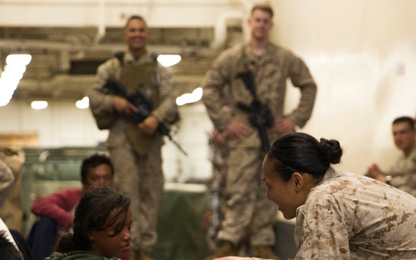 65 Indonesians saved from tragedy by U.S. Marines, Sailors