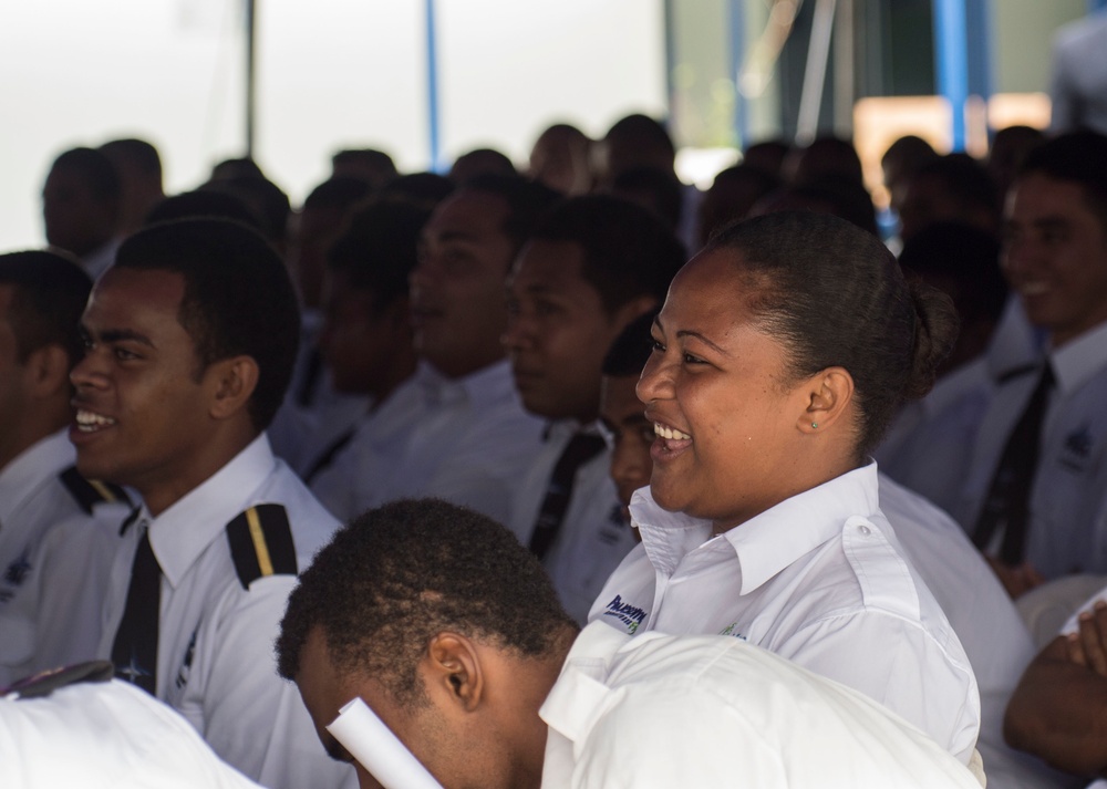 Pacific Partnership 2015 mission commander visits Fiji Maritime Academy