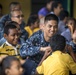 Service members enjoy a community engagement project in Suva, Fiji during Pacific Partnership 2015