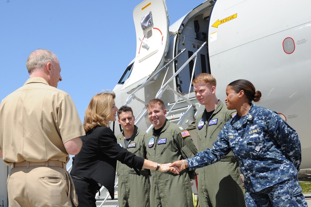 U.S. Ambassador to Japan Caroline Kennedy Visits Misawa Air Base