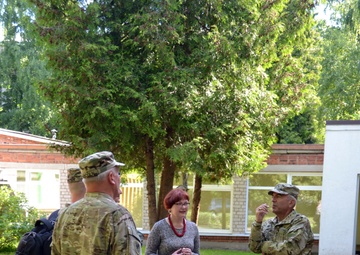 Michigan National Guard leaders visit children’s rehabilitation center in Latvia