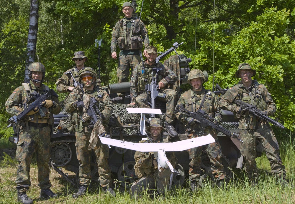 Knowing what’s out there: German recon flies the unfriendly skies