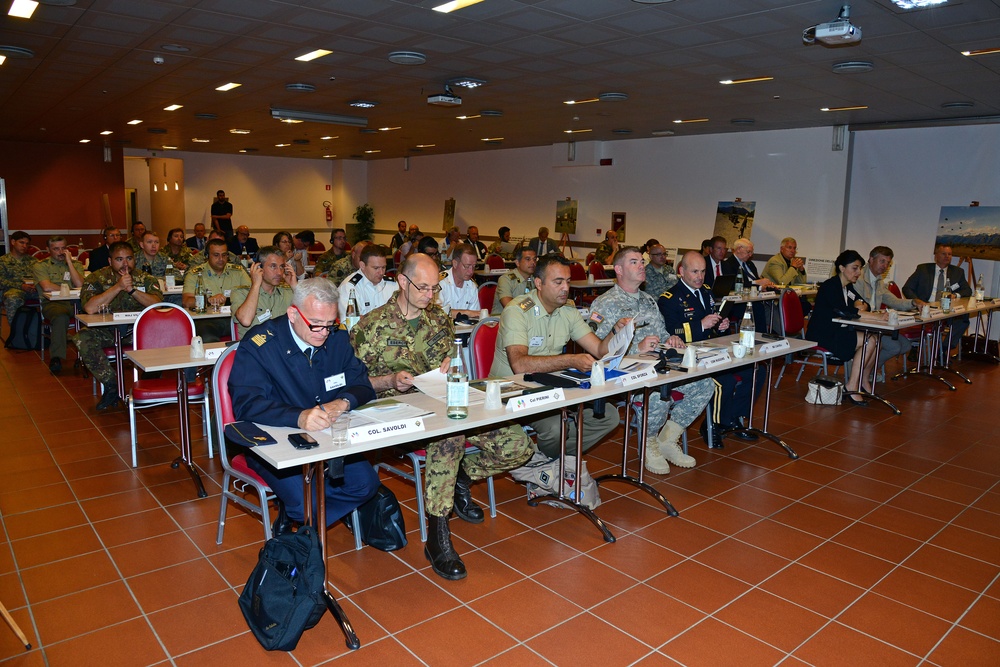 US–Italy Sustainable Training Area Management workshop