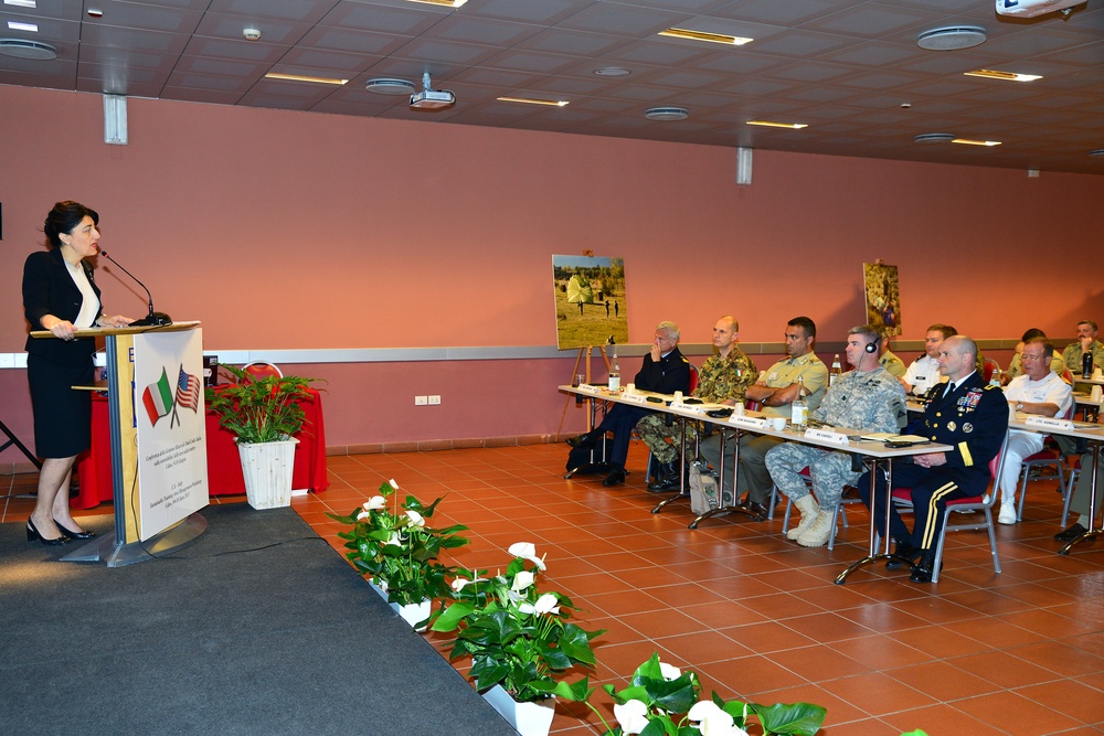 US–Italy Sustainable Training Area Management workshop