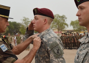 US Army Soldiers receive French National Defense Medal
