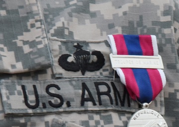 US Army Soldiers receive French National Defense Medal