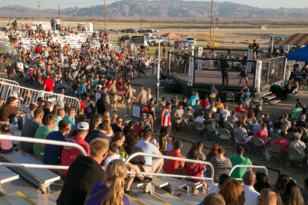 Marines first to 'fight night'