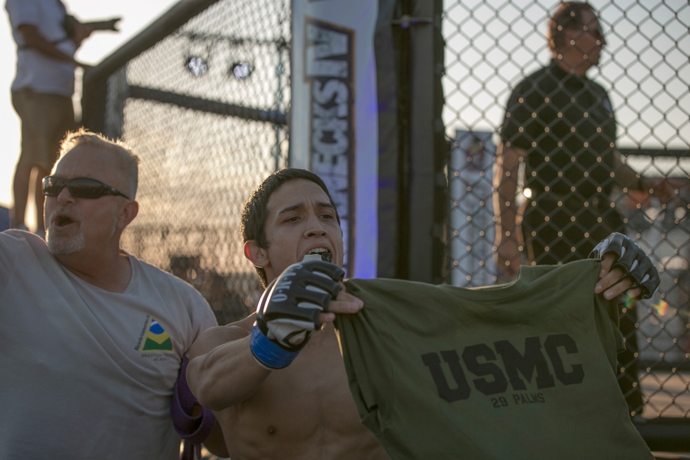 Marines first to 'fight night'