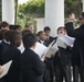 St. Mark’s School of Texas Choir performs at Arlington National Cemetery
