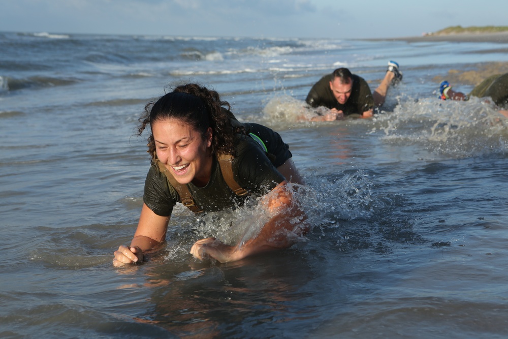 Commanding General beach run