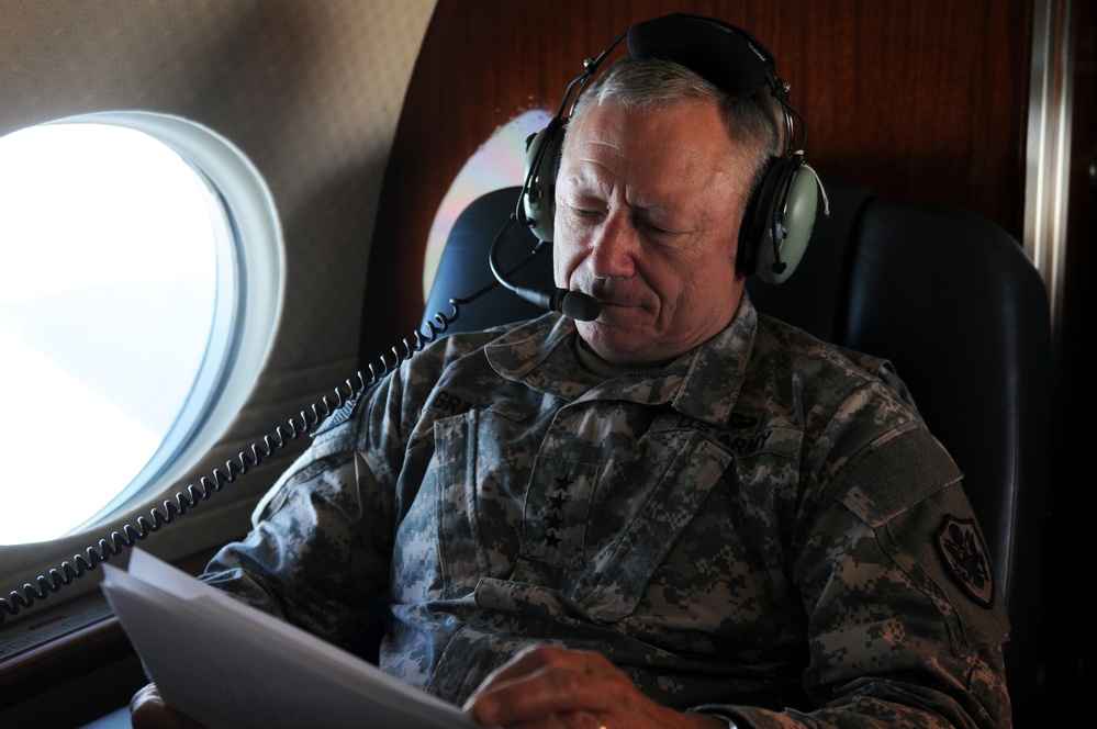 Chief, National Guard Bureau, overseas visits