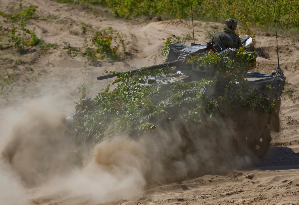 Multinational Training held in Rukla, Lithuania as part of Saber Strike 2015