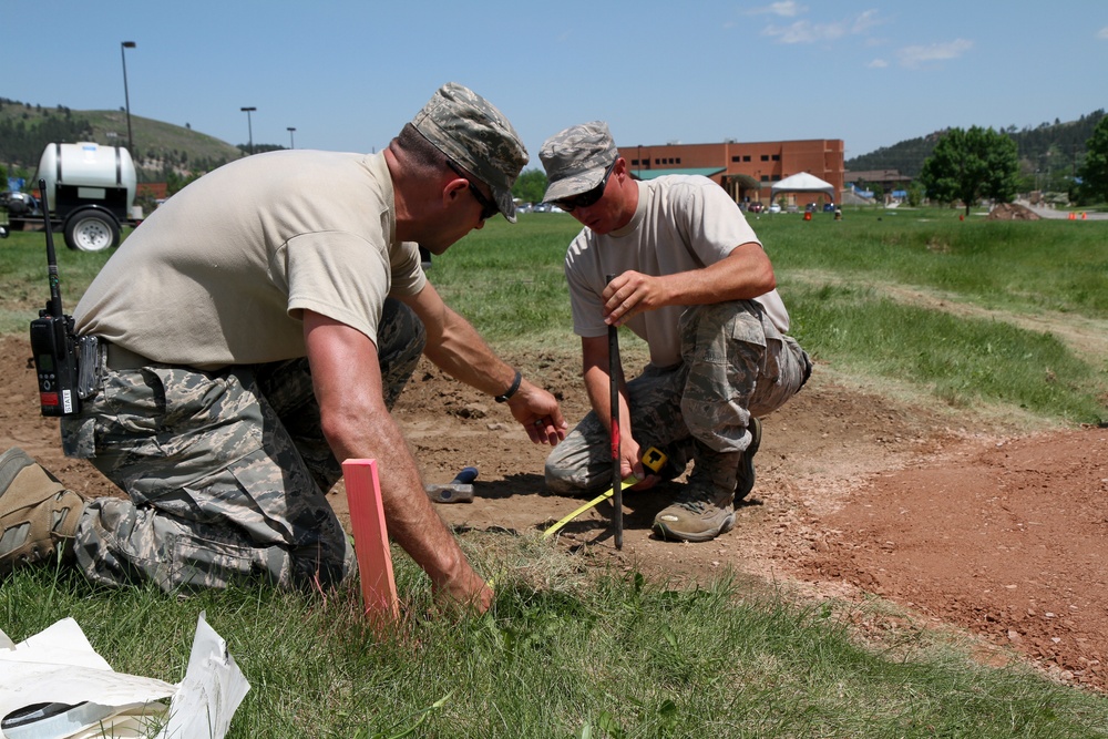 SD Air National Guard, Danish engineers work together