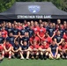 Marines put New England high school football players through their paces during the Semper Fidelis All-American Camp