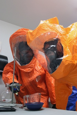 64th Civil Support Team conducts HAZMAT training for Raton Fire Department
