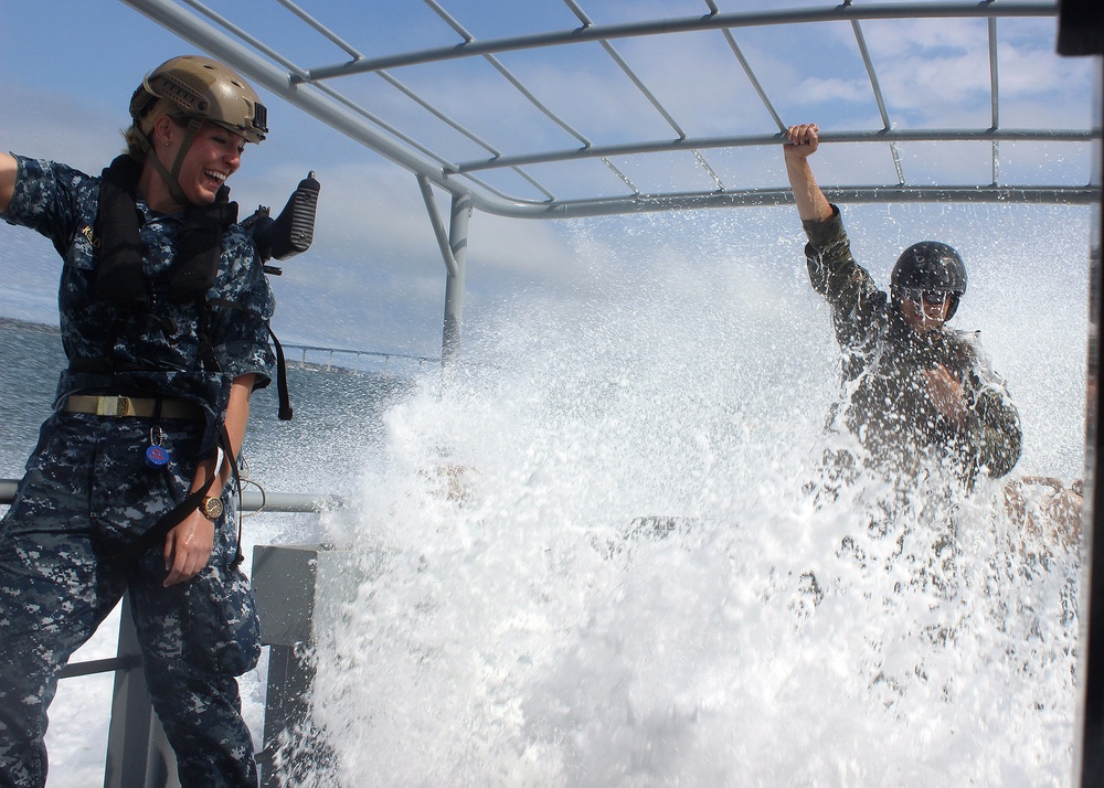 CRS3 and ROTC Midshipmen Training