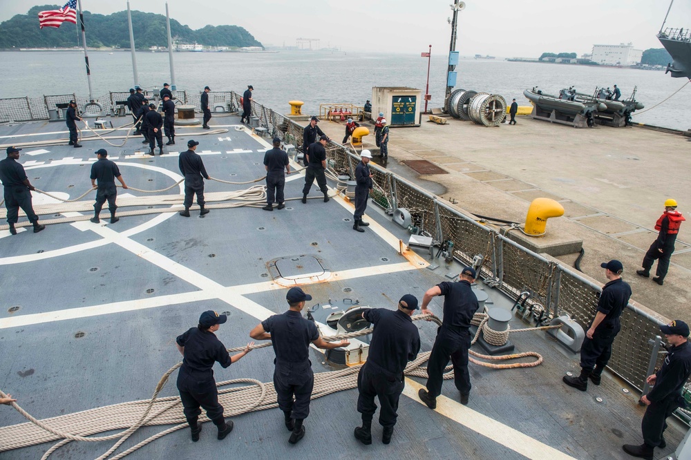 USS Fitzgerald operations