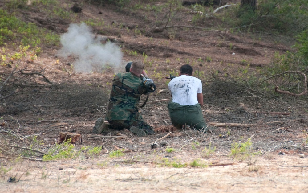 Battle of Dong Xoai re-enactment