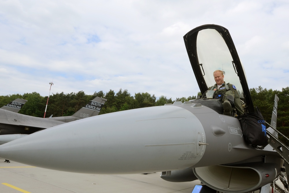 Deployed Swamp Fox flightline operations