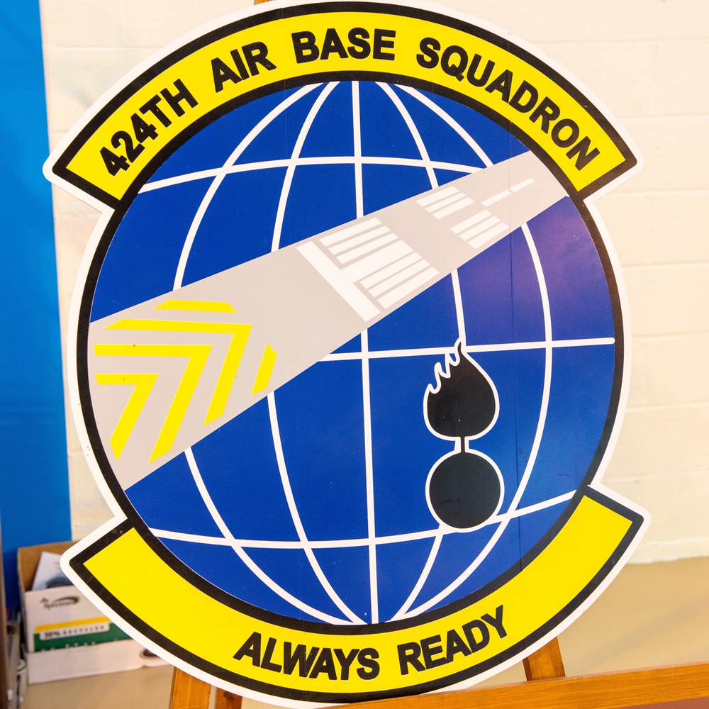 424th ABS change of command