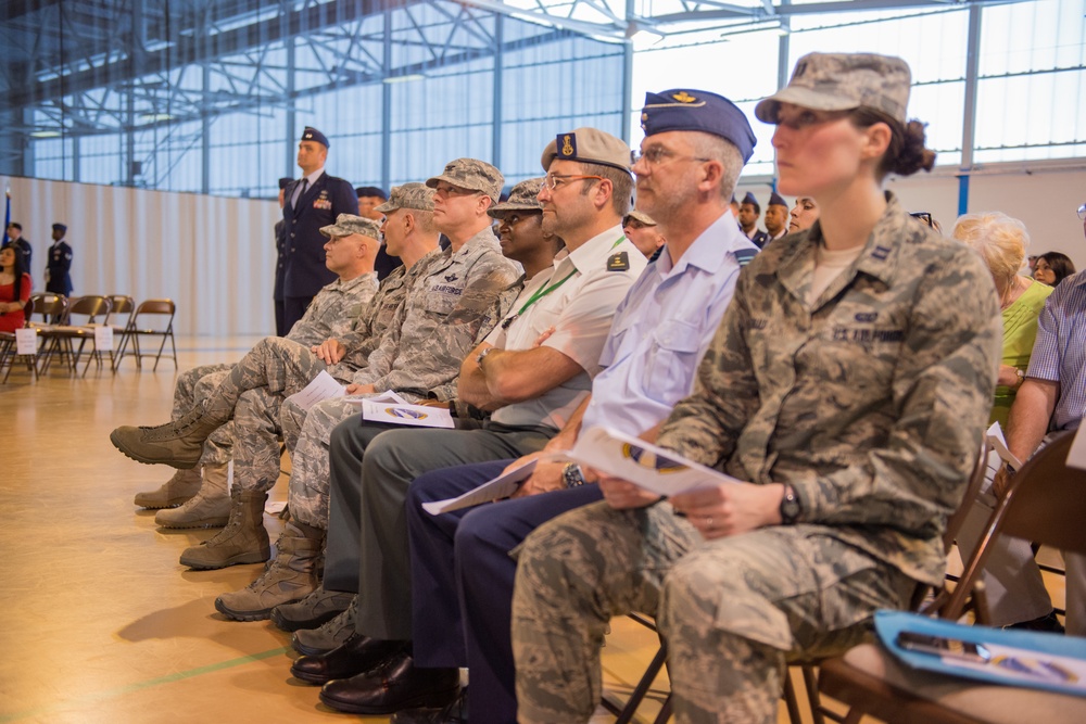 424th ABS change of command