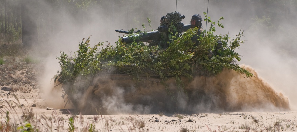 NATO troops train durning Saber Strike