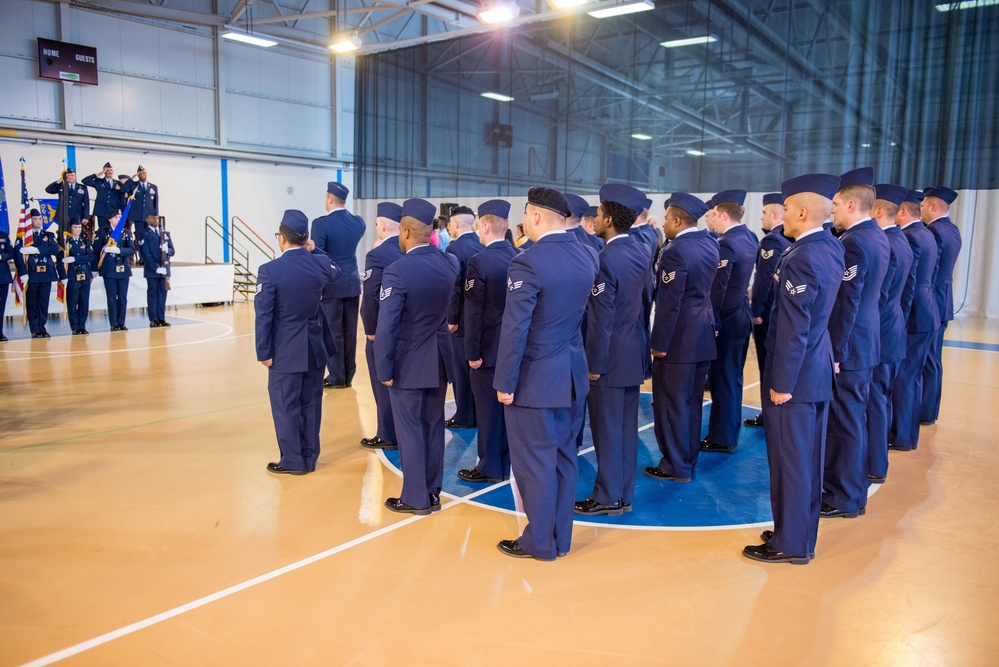 424th ABS change of command