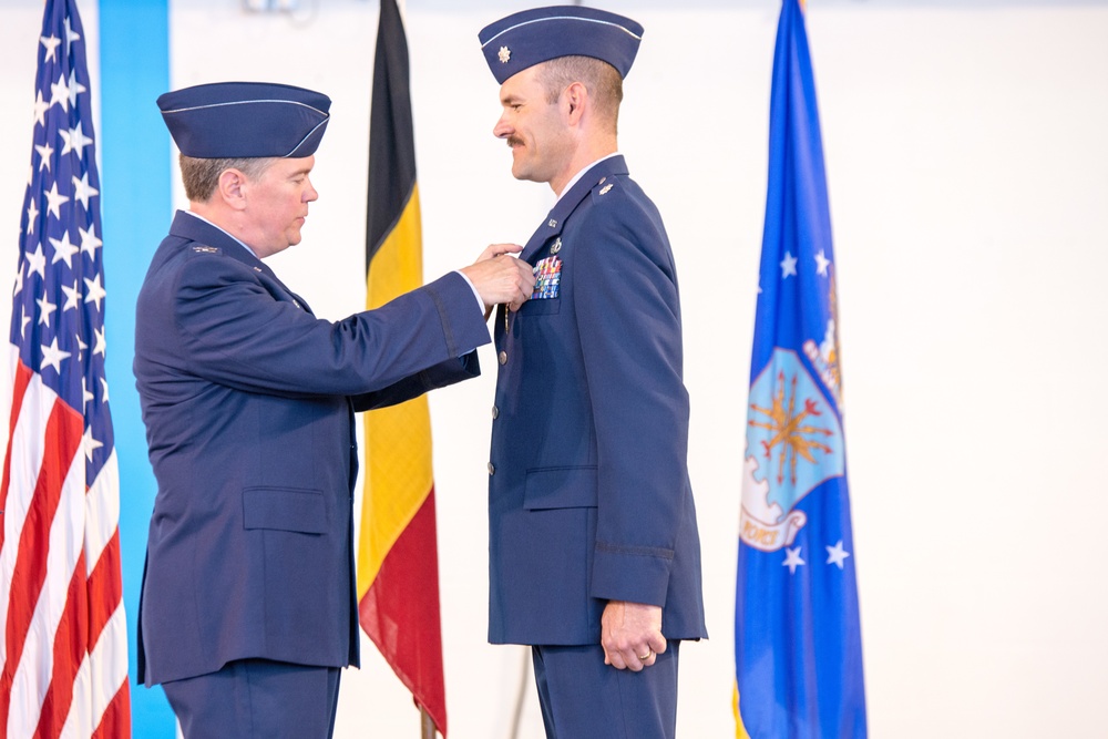 424th ABS change of command
