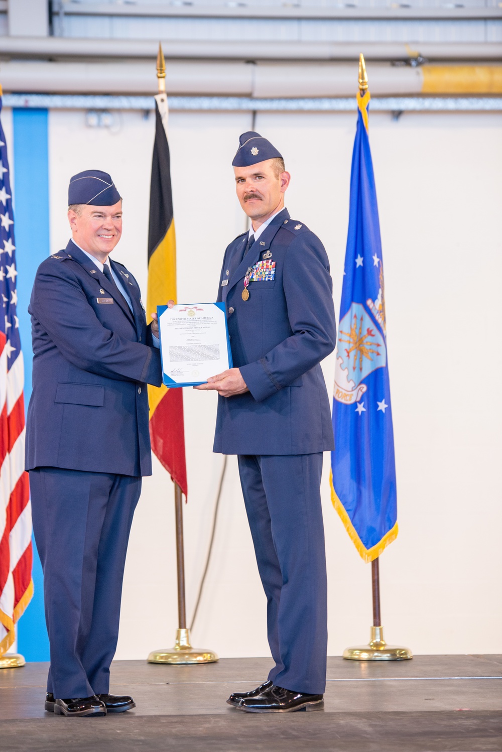 424th ABS change of command