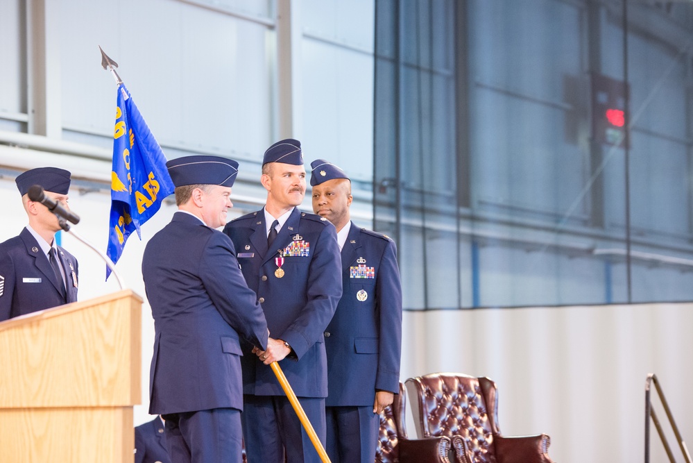 424th ABS change of command