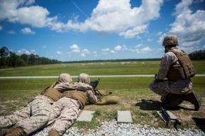 Give ‘em Hell: Support Company conducts machine gun range