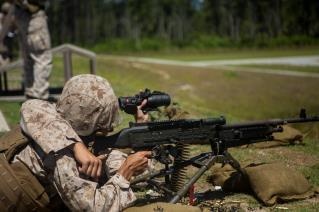 Give ‘em Hell: Support Company conducts machine gun range