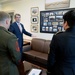 Secretary of defense talks with the Junior and Senior Enlisted Service Member of the Year