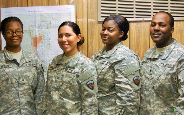 The 693rd QM CO supports 650th RSG at CSTX