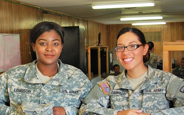 The 693rd QM CO supports 650th RSG at CSTX