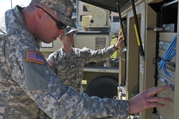 Texans tackle torrential tides: Guardsmen get geared up for war game