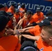 New York Air Guard Members Play Softball at Citi Field
